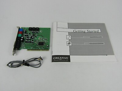 #ad Vintage Creative Labs PCI CT4740 Sound Card for Retro Gamming $22.50