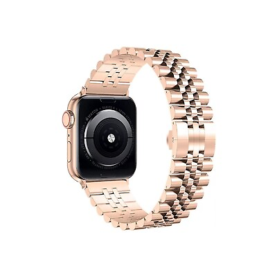#ad Worryfree Gadgets Wristband for Apple Watch Rose Gold 38 40 41mm WX155 RGD41 $26.92