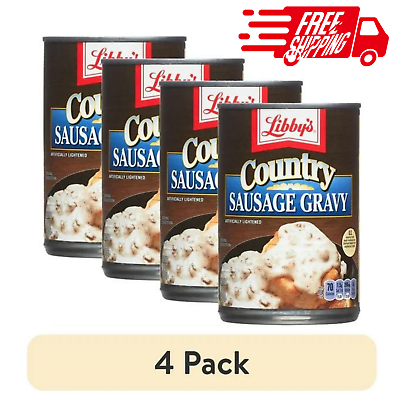 #ad 4 pack Libby#x27;s Country Sausage Gravy 15 oz Can Great Price. $11.50