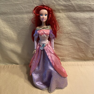 #ad 2008 Disney Princess Little Mermaid Fashion Swap Ariel Doll in Rare Dress $24.48