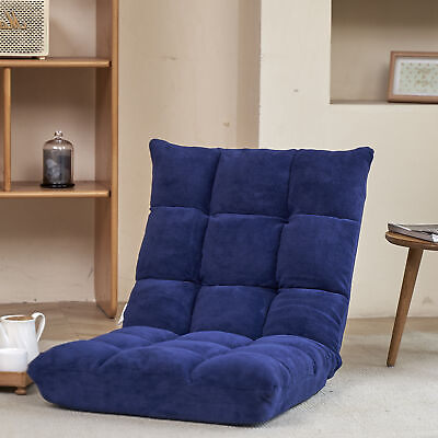 #ad Modern Folding Lounge Chaise Djustable Foldable Modern Leisure Sofa Gaming Sofa $69.99