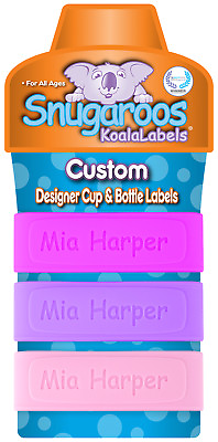 #ad PACK of 3 Personalized Baby Bottle Labels amp; Sippy Cup Labels $11.95