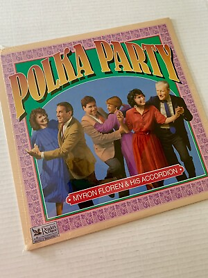 #ad Polka Party Vinyl LP Myron Floren and His Accordian Sealed Norwegian Music $24.99