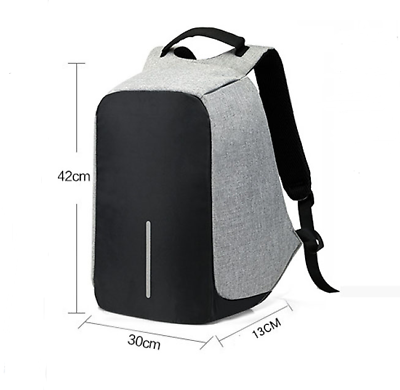 #ad Multi Functional Water Resistant USB Charging Computer Notebook Backpack Bag $28.92