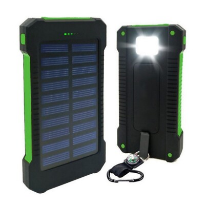 #ad 50000mAh Super USB Portable Charger Solar Power Bank For Cell Phone Charger $28.63