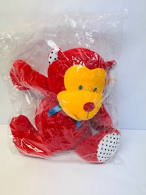 #ad Luckson Monkey Plush Stuffed Animal Toy New Colorful Nursery Decor Toy BIN 11 $24.95