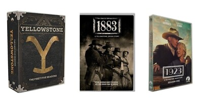 #ad Yellowstone The Complete Seasons 1234 5 Season 1883 1923 DVD Region 1 $67.99