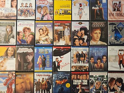 #ad JUMBO DVD LOT #2 Pick Your Own Movies New and Like New Case Included $3.19