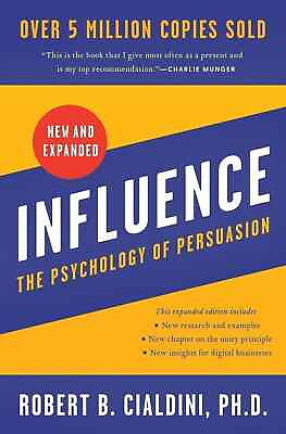 #ad Influence : The Psychology of Persuasion by PhD Robert B. Cialdini yellow $14.80