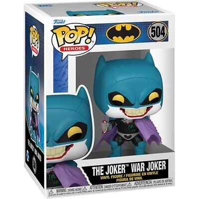 #ad Batman War Zone The Joker War Joker Funko Pop Vinyl Figure #504 Pre Order $17.49