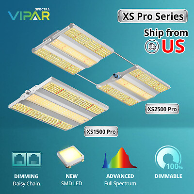 #ad VIPARSPECTRA XS1500 XS2500 Pro LED Grow Light Full Spectrum Indoor Veg Flower IR $98.68