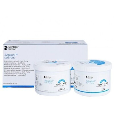 #ad Dentsply Aquasil Soft Putty Regular Set 450 ml Catalyst 450 ml Base $129.99