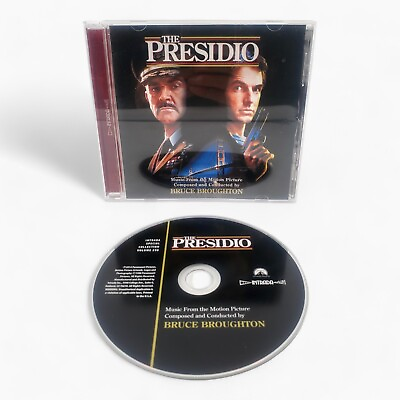 #ad The Presidio Soundtrack Score Bruce Broughton CD Intrada ISC 298 2014 Album $24.99