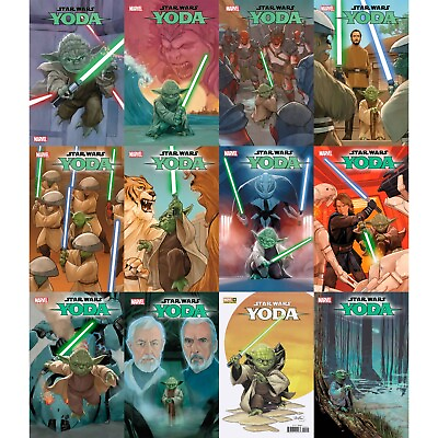 #ad Star Wars: Yoda 2022 1 2 3 4 5 6 7 8 9 10 Marvel FULL RUN COVER SELECT $3.88