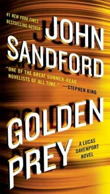 #ad Golden Prey A Prey Novel Paperback By Sandford John GOOD $3.58