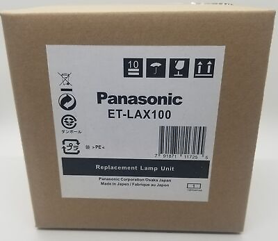 #ad OEM ET LAX100 Lamp amp; Housing for Panasonic Projectors 1 Year Jaspertronics $198.99