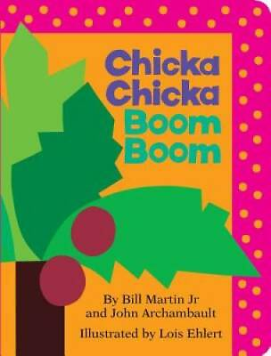 #ad Chicka Chicka Boom Boom Board Book Board book By Bill Martin Jr. GOOD $3.73