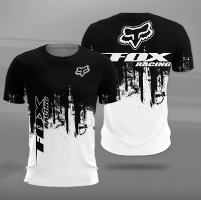 #ad Hot T Shirts 3D Racing Top Gift Men#x27;s Fox SIZE S 5XL Printed 3D Trend New $9.99
