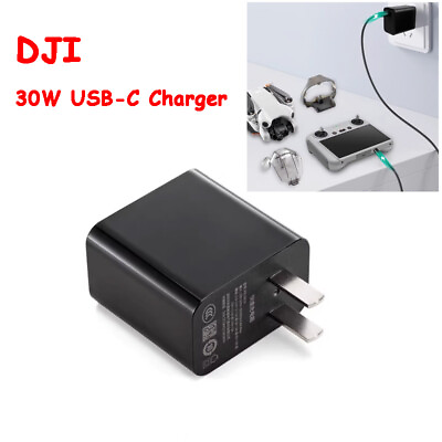#ad DJI 30W USB C Charger For DJI Mini 3 Mini 3 Pro DJI Mini 2 Mavic Mini Drone $27.90