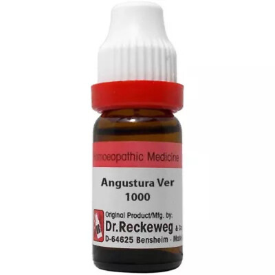 #ad Dr Reckeweg Angustura Vera 1M 1000 CH 11ml $10.99