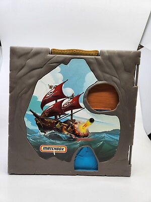 #ad Matchbox 360 PIRATE SHIP Pop Up Fold Out Play amp; Go Set 2006 Mattel Toy Case $24.69