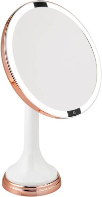 #ad mDesign Modern Motion Sensor LED Lighted Makeup Bathroom Vanity Mirror Large... $59.99