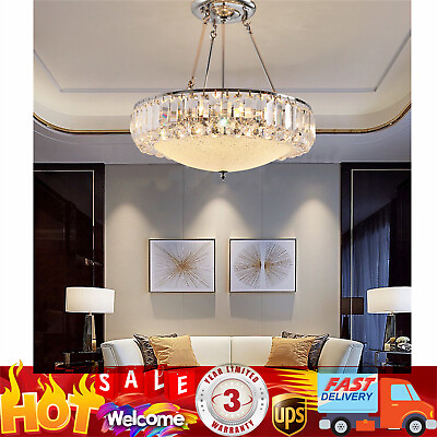 #ad Modern Luxury Crystal Chandelier Pendant Lamp Lighting Decor Ceiling Fixtures US $65.55