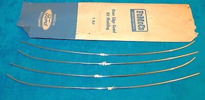 #ad 1962 1963 1964 1965 Lincoln Continental NOS DOOR EDGE GUARD TRIM MOULDINGS KIT $399.00