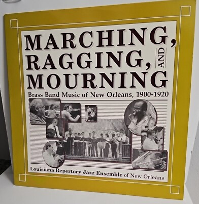 #ad Louisiana Repertory Jazz Ensemble Marching Raggin And Mouring S.O.S. 1197 $9.99