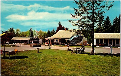 #ad Woodward#x27;s Motel Cottages amp; Restaurant Lincoln New Hampshire NH Chrome Postcard $4.99