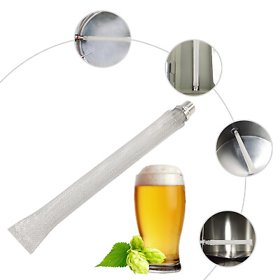 #ad 12 quot; Bazooka Screen Boil Screen 1 2quot; NPT with Pipe Fitting Beer Filter Tube $7.80