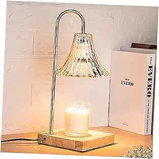 #ad Candle Warmer Lamp with Timer Candle Wax Warmer Lamp Dimmable Desk Flower $64.50