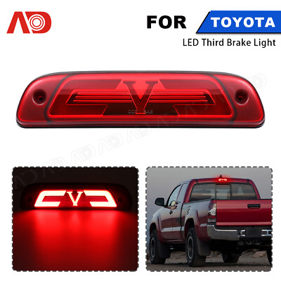 #ad LED 3rd Third Brake Light Tail Lamp Red Lens For Toyota Tacoma 1995 2015 $49.49