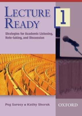 #ad Lecture Ready 1 DVD: Strategies for Academic Listening Note Taking and... $8.46