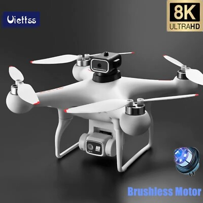 #ad Professional S116 MAX Drone 8K WIFI FPV Camera 360° Obstacle Avoidance Brushless $78.80