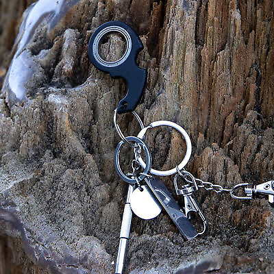 #ad Focus enhancing Keychain Spinner Pocket sized Fidget Metal Portable Stress $9.27