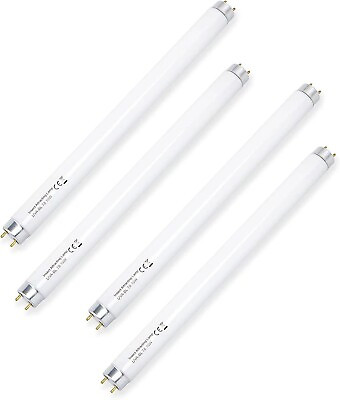 #ad Fluorescent Tube 4 Pack T8F10W BL 10W Bulbs T8 10 Watt Tube $18.19
