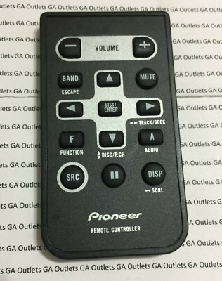 #ad Pioneer QXE1047 QXE 1047 Car Stereo Remote Control For CXC8885 QXA3196 $19.99