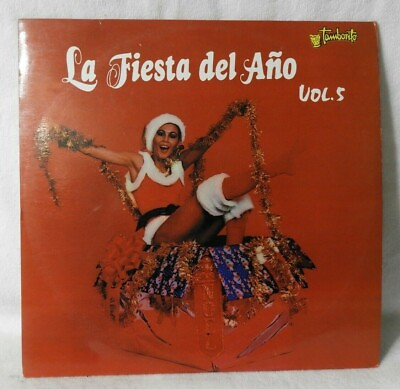 #ad LA FIESTA DEL ANO VOL.5 VARIOUS 1984 SONOLUX COLOMBIA CUMBIA VG EX $17.99