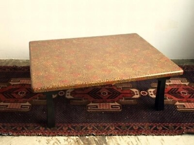#ad Japanese lacquered tea table 29.7quot; 75.5 cm $240.00