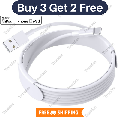 #ad For iPhone 6 7 8 Plus X XR XS 11 12 13 14 USB Charger Cable Data Charging Cord $3.19