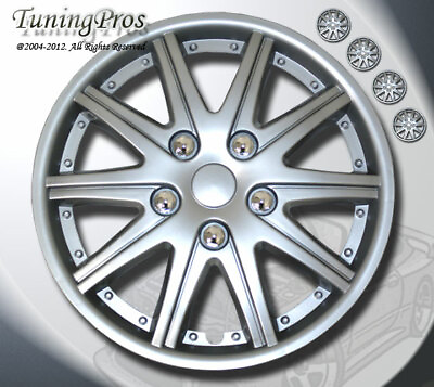 #ad Rims Cover Wheel Skin Covers 15quot; Inches ABS Plastic Hubcap 4pcs Style #B027 $56.51