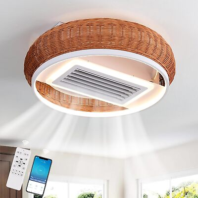 #ad Modern with Lights Low Profile Ceiling Fans for BedroomCeiling Fan with Light $88.66