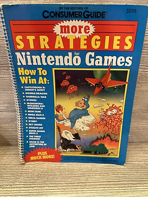 #ad More Strategies for Nintendo Games Vintage $10.50