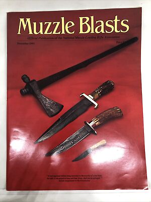#ad Muzzle Blasts Magazine December 1993 $16.28