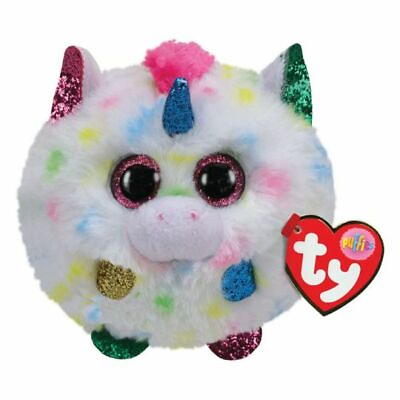 #ad 2020 TY Puffies HARMONIE the Multi Color Unicorn 4 Inch New Stuffed Toy MWMTs $10.95