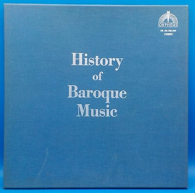 #ad History Baroque Music 3xLP Box Set ORPHEUS OR 331 332 333 With Insert Sheet BS1 $9.99