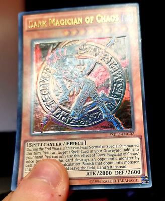 #ad Yu Gi Oh Ultimate Rare Style Dark Magician of Chaos GBP 15.00
