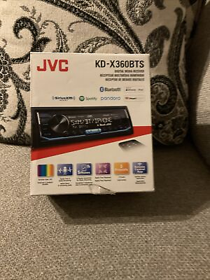 #ad JVC KD X360BTS Bluetooth 200w Media Player Android iPhone XM AM FM USB No CD $98.00