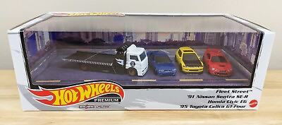 #ad HOT WHEELS COLLECTOR#x27;S PREMIUM JDM Tuner Celica GT Four Civic Sentra NEW $44.99